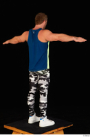  Herbert 10yers camo leggings dressed shoes sports standing tank top white sneakers whole body 0022.jpg